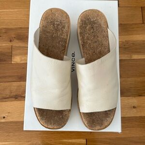 Vince Sarria Flax Leather sandal